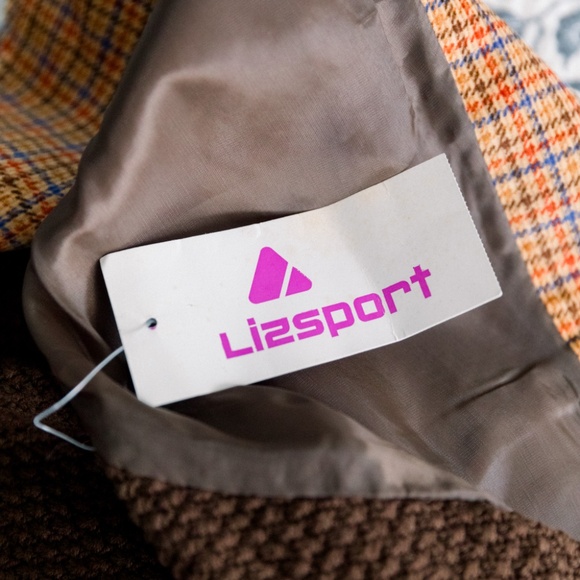 Vintage 80's Lizsport Tweed Vest - Picture 15 of 16